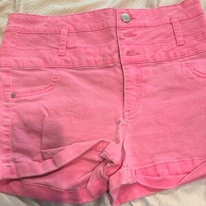 Sapphire Ink Women’s Pink Stretch Cotton Shorts